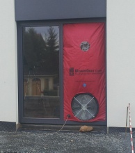 Blower Door Messung in Kiel